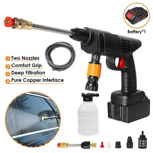 5 High Pressure Washer Gun With Single Battery & Box