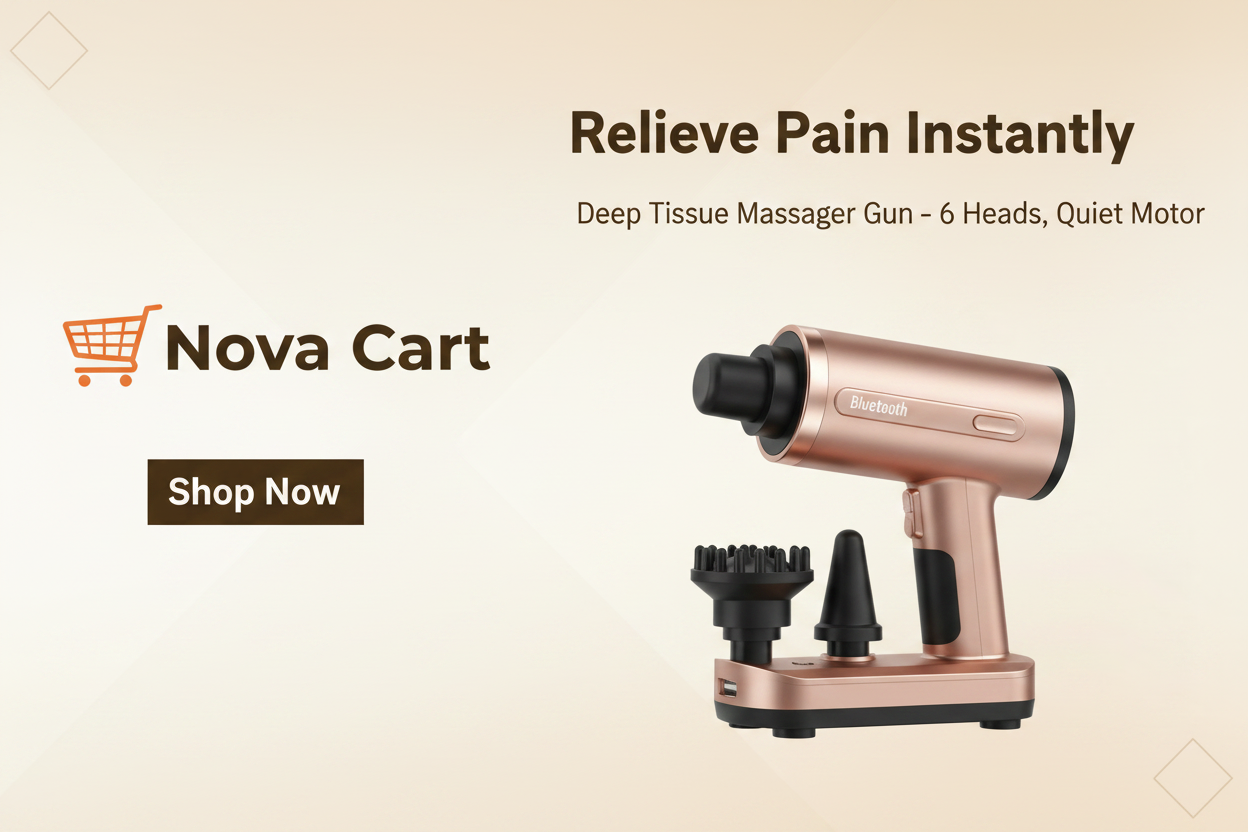 Massager Gun Banner